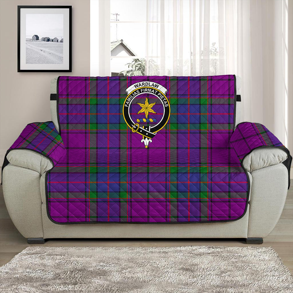 Wardlaw Modern Tartan Crest Sofa Protector