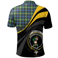 Watson Ancient Tartan Polo Shirt - Royal Coat Of Arms Style