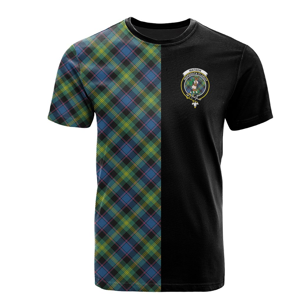 Watson Ancient Tartan T-Shirt Half of Me - Cross Style