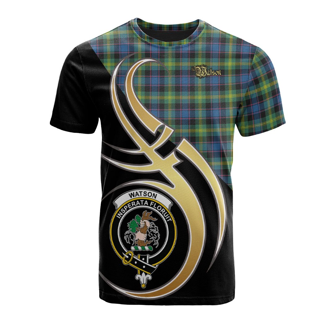 Watson Ancient Tartan T-shirt - Believe In Me Style