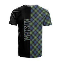 Watson Ancient Tartan T-Shirt Half of Me - Cross Style