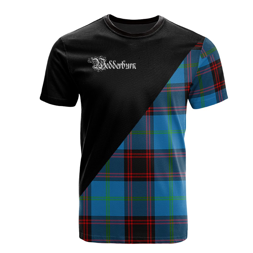 Wedderburn Tartan - Military T-Shirt