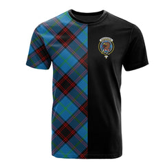 Wedderburn Tartan T-Shirt Half of Me - Cross Style