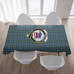 Weir Tartan Crest Tablecloth