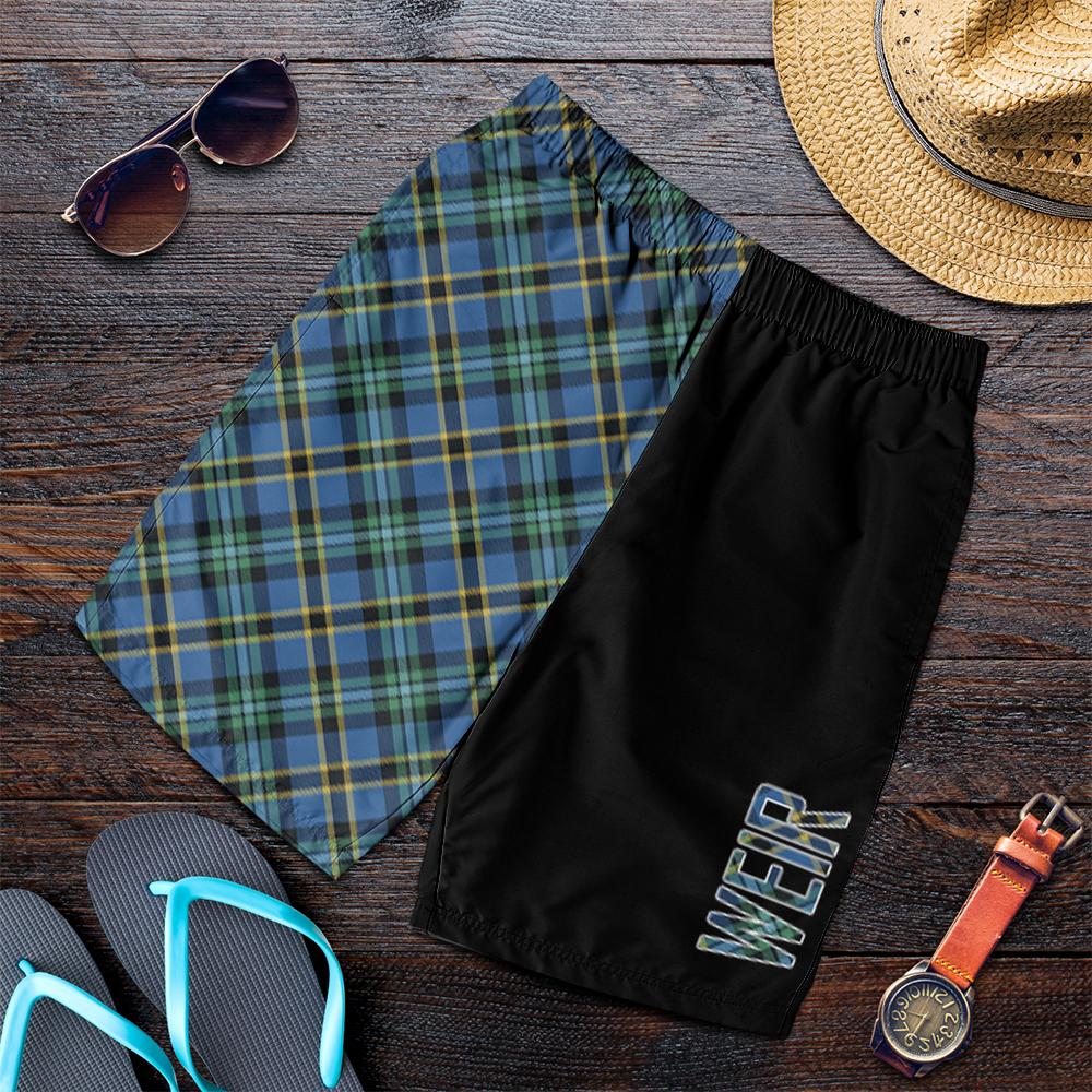 Weir Ancient Tartan Crest Men's Short - Cross Style