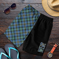 Weir Ancient Tartan Crest Men's Short - Cross Style