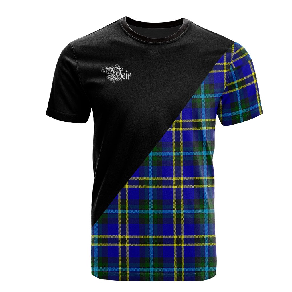 Weir Modern Tartan - Military T-Shirt