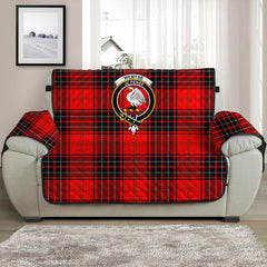 Wemyss Modern Tartan Crest Sofa Protector