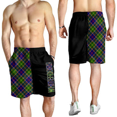 Whitefoord Modern Tartan Crest Men's Short - Cross Style