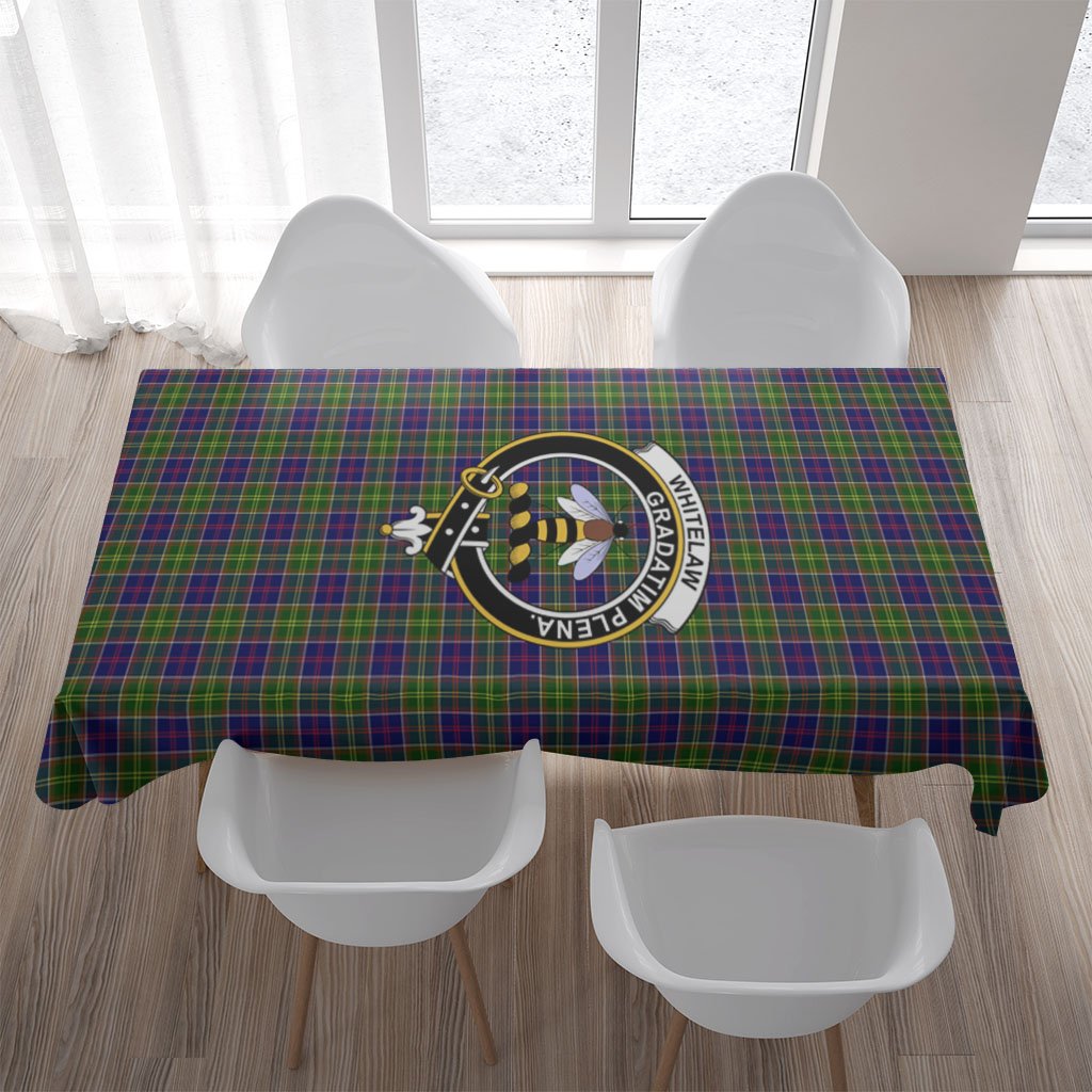 Whitelaw Tartan Crest Tablecloth
