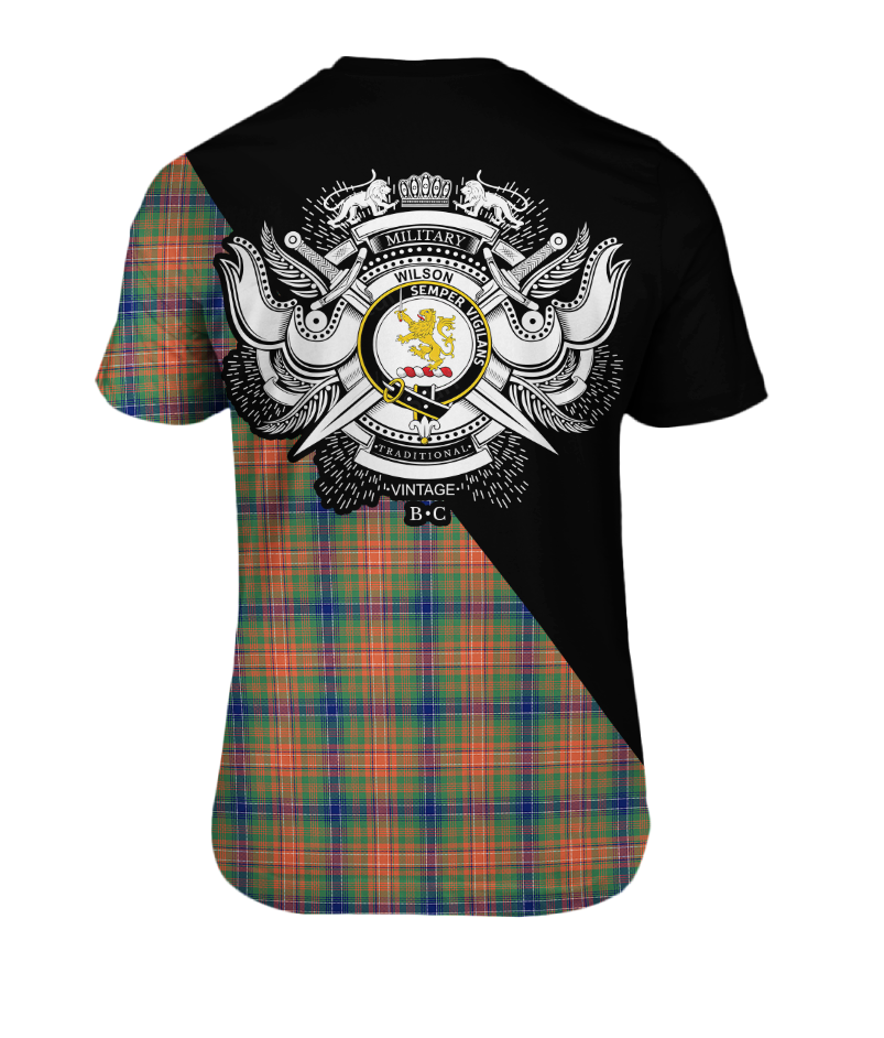Wilson Tartan - Military T-Shirt