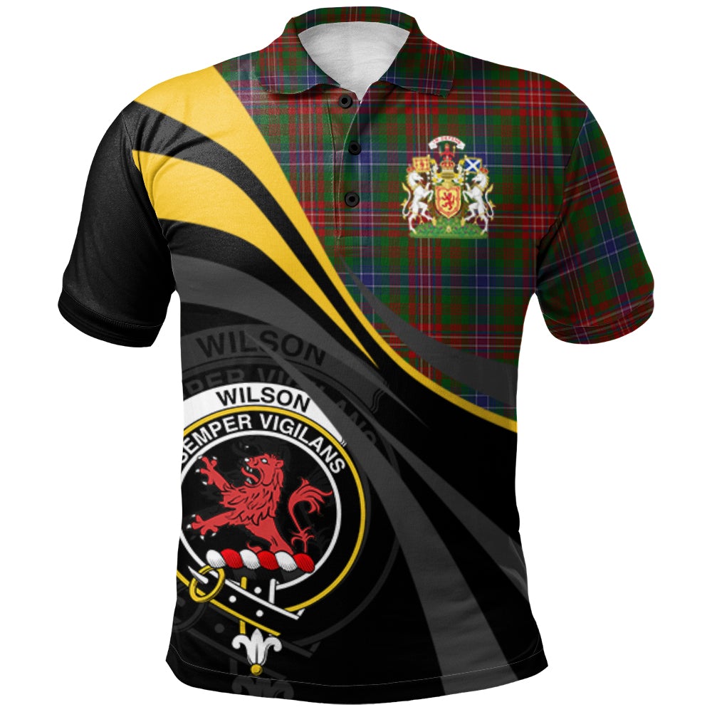 Wilson 03 Tartan Polo Shirt - Royal Coat Of Arms Style