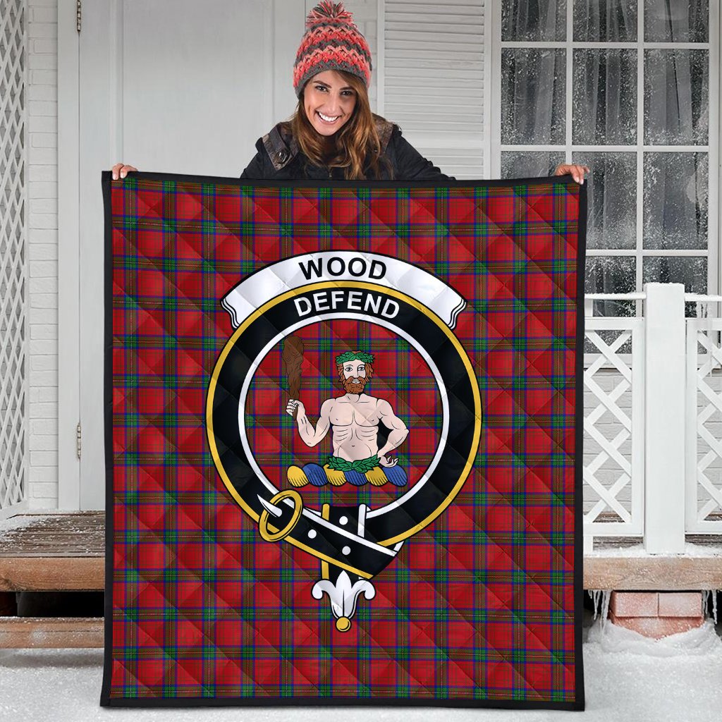 Wood Dress Tartan Crest Quilt