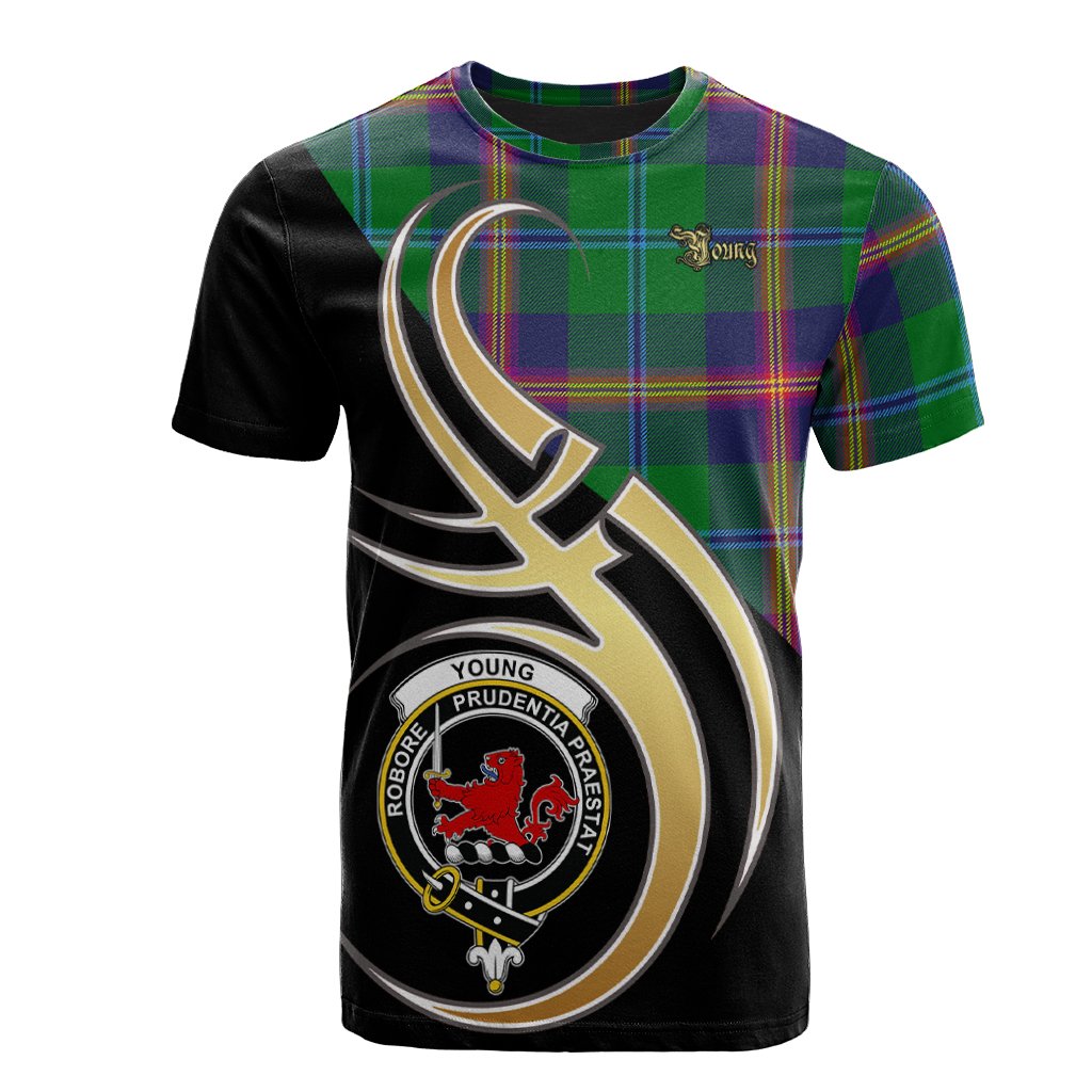 Young Modern Tartan T-shirt - Believe In Me Style