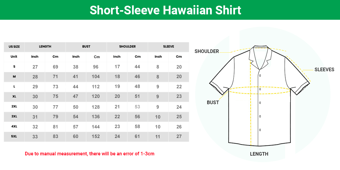 MacRaes of America Tartan Vintage Leaves Hawaiian Shirt