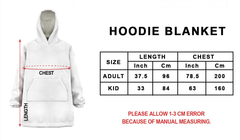 Blackadder Tartan Hoodie Blanket