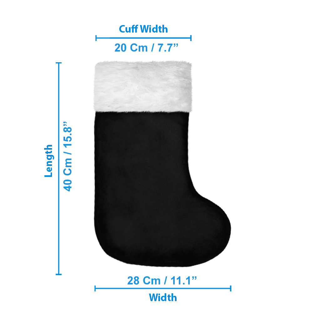 Calder (Calder-Campbell) Tartan Crest Christmas Stocking