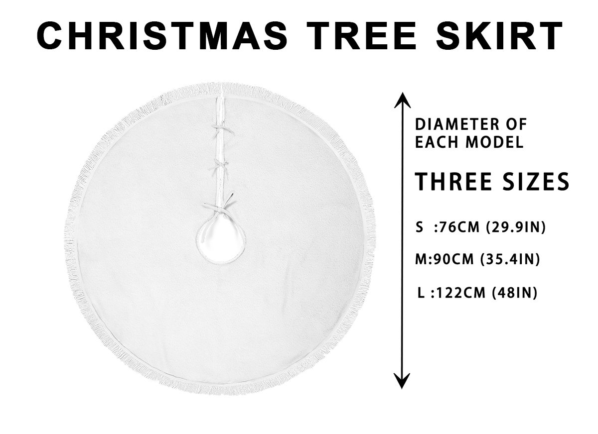 Scott Green Modern Tartan Christmas Tree Skirt