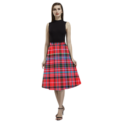 Aberdeen District Tartan Aoede Crepe Skirt