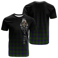 Adam Tartan Crest T-shirt - Alba Celtic Style