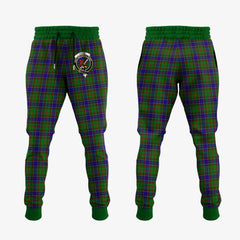 Adam Tartan Crest Jogger Sweatpants