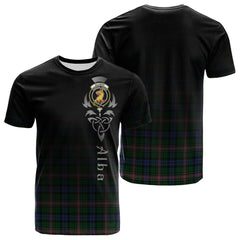 Allison Tartan Crest T-shirt - Alba Celtic Style