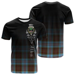 Anderson Ancient Tartan Crest T-shirt - Alba Celtic Style