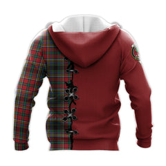 Anderson of Arbrake Tartan Hoodie - Lion Rampant And Celtic Thistle Style