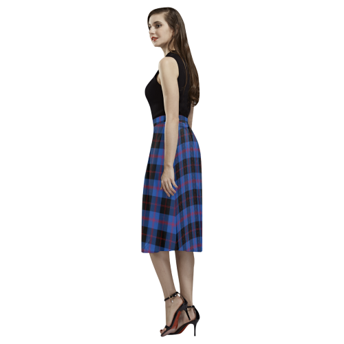 Angus Modern Tartan Aoede Crepe Skirt