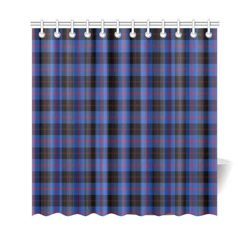 Angus Modern Tartan Shower Curtain