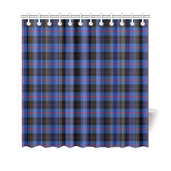 Angus Modern Tartan Shower Curtain