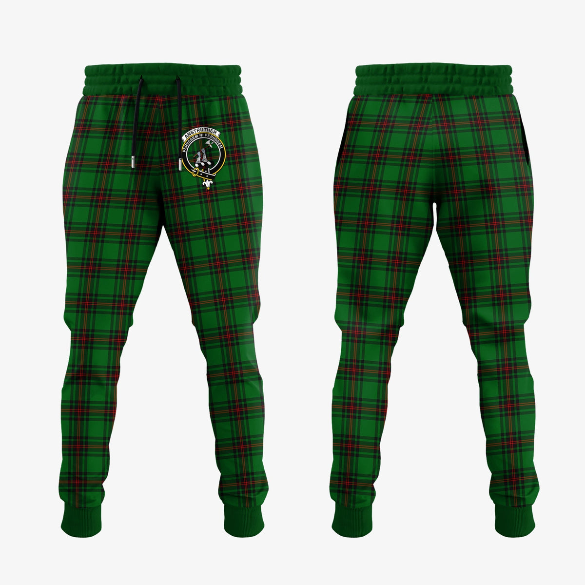 Anstruther Tartan Crest Jogger Sweatpants