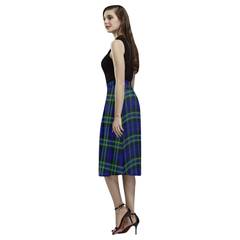 Arbuthnot Modern Tartan Aoede Crepe Skirt