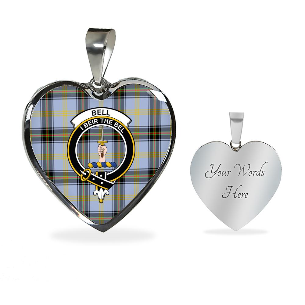 Bell of the Borders Tartan Crest Necklace