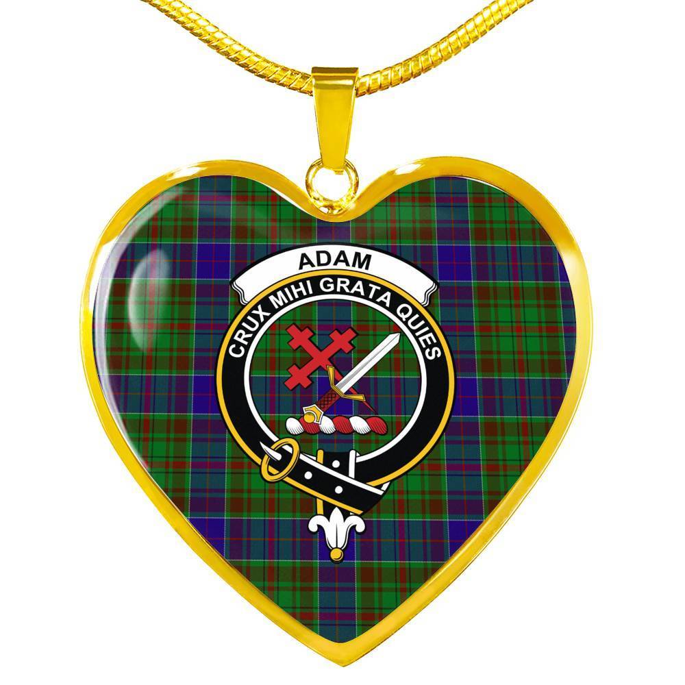 Adam Tartan Crest Necklace