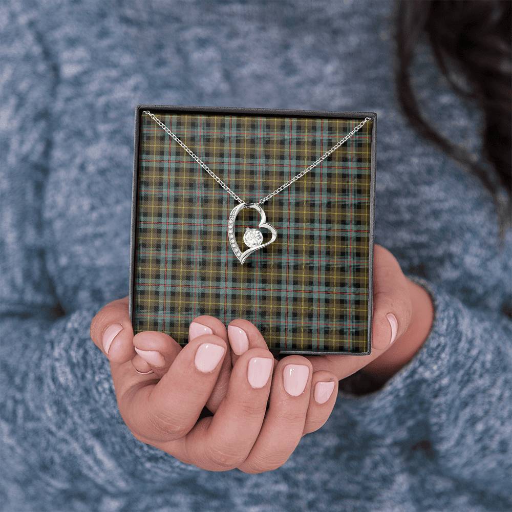 Farquharson Weathered Tartan Necklace - Forever Love Necklace