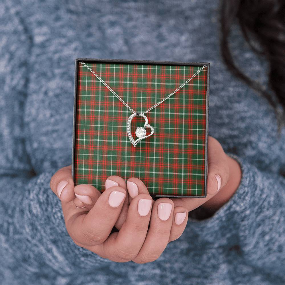 Prince of Wales Tartan Necklace - Forever Love Necklace