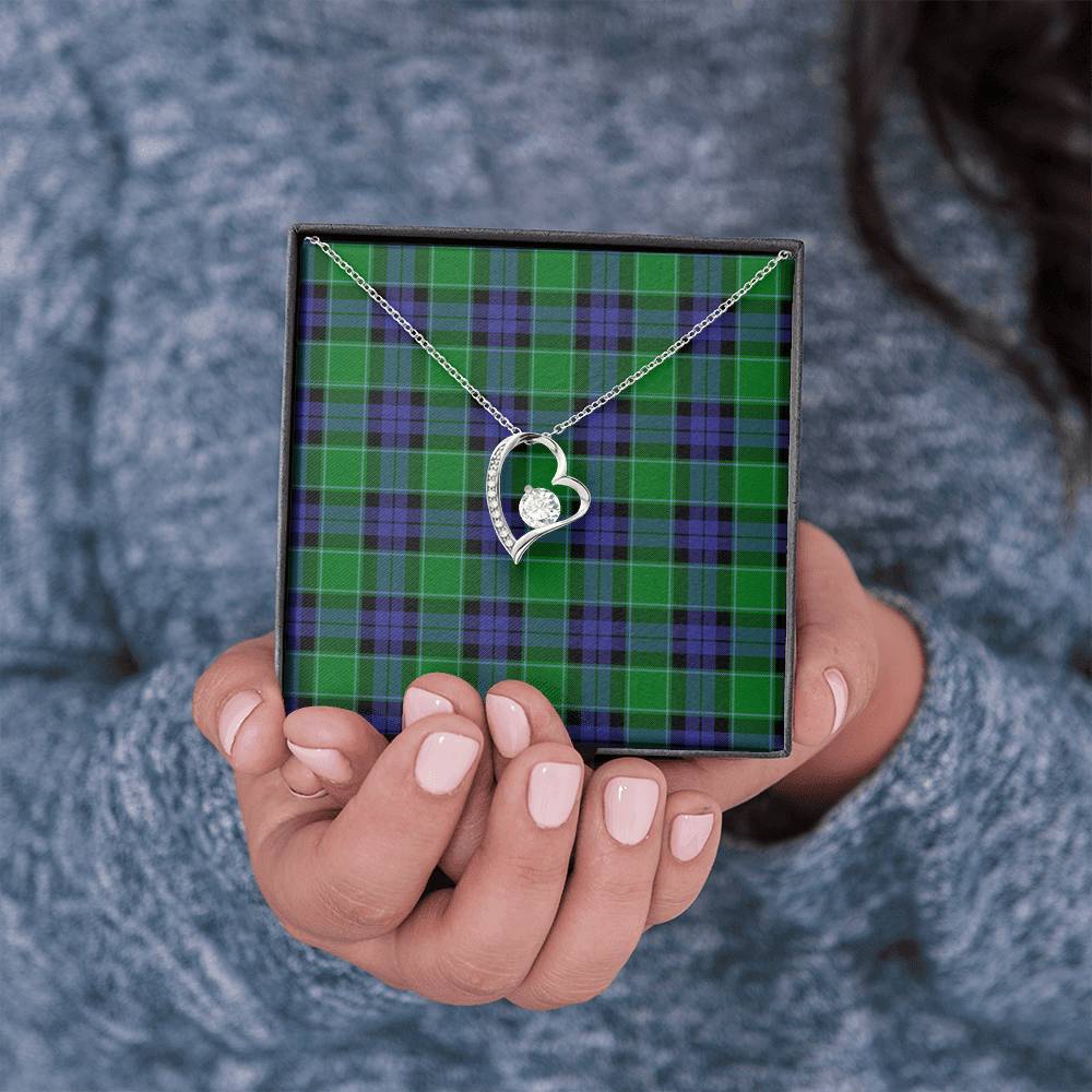 Graham of Menteith Modern Tartan Necklace - Forever Love Necklace
