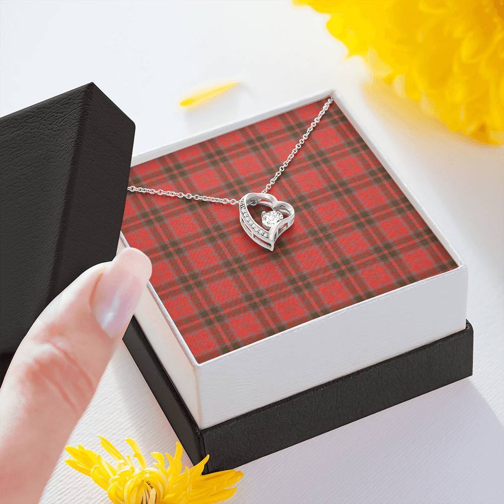 Grant Weathered Tartan Necklace - Forever Love Necklace