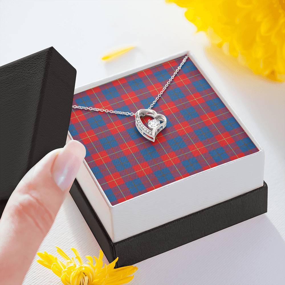 Galloway Red Tartan Necklace - Forever Love Necklace