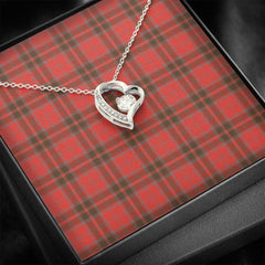 Grant Weathered Tartan Necklace - Forever Love Necklace