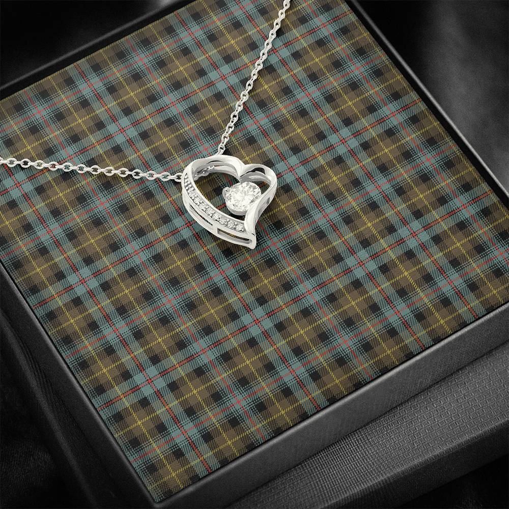 Farquharson Weathered Tartan Necklace - Forever Love Necklace