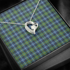 MacNeill of Barra Ancient Tartan Necklace - Forever Love Necklace