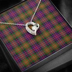 Carnegie Modern Tartan Necklace - Forever Love Necklace