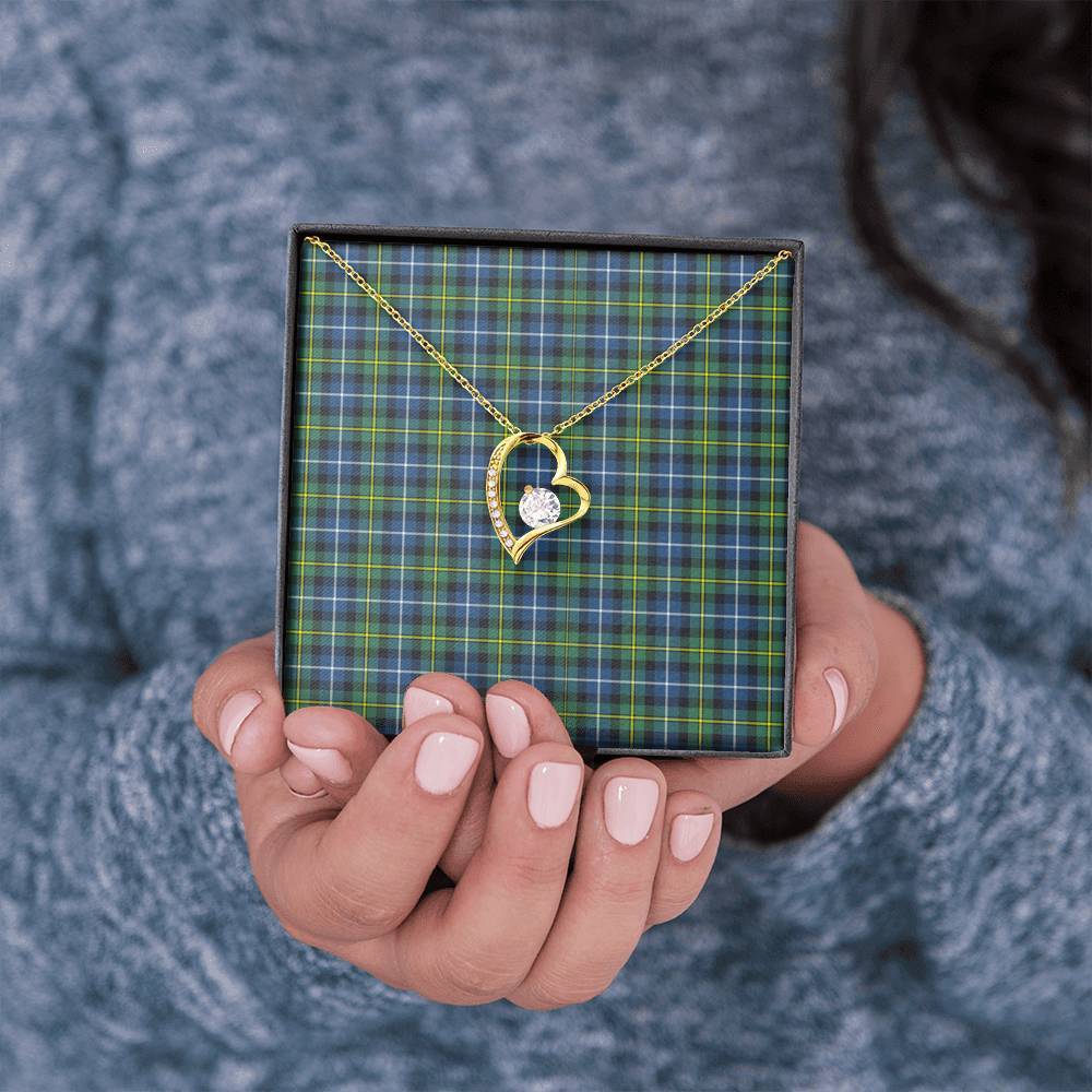 MacNeill of Barra Ancient Tartan Necklace - Forever Love Necklace