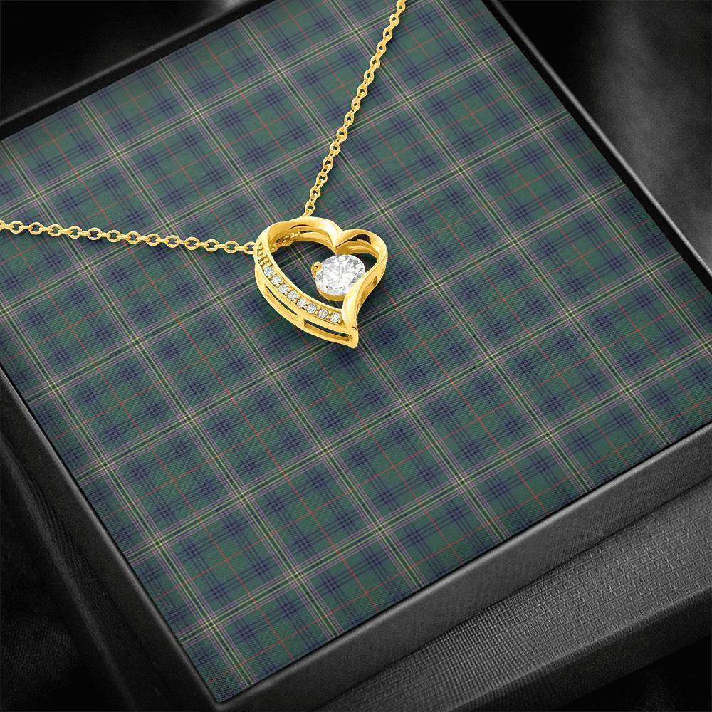 Kennedy Modern Tartan Necklace - Forever Love Necklace