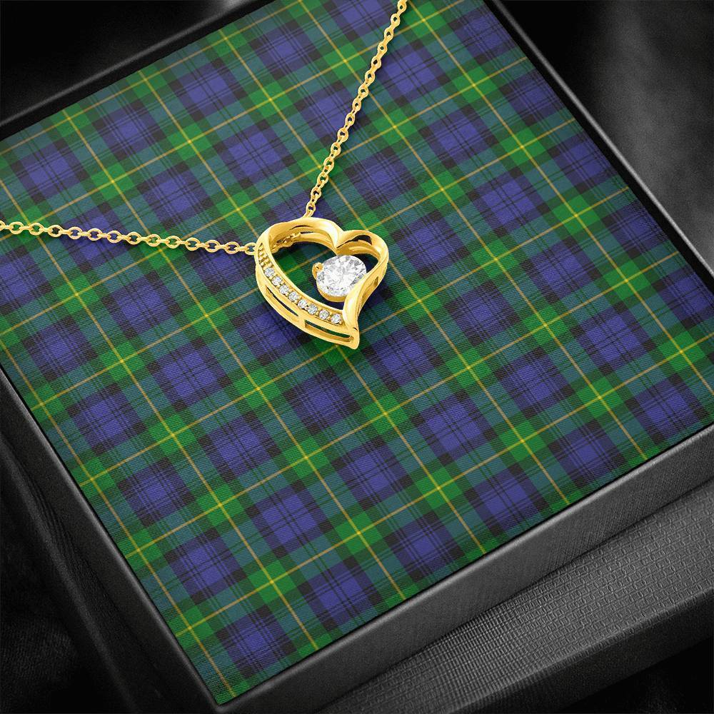 Gordon Modern Tartan Necklace - Forever Love Necklace