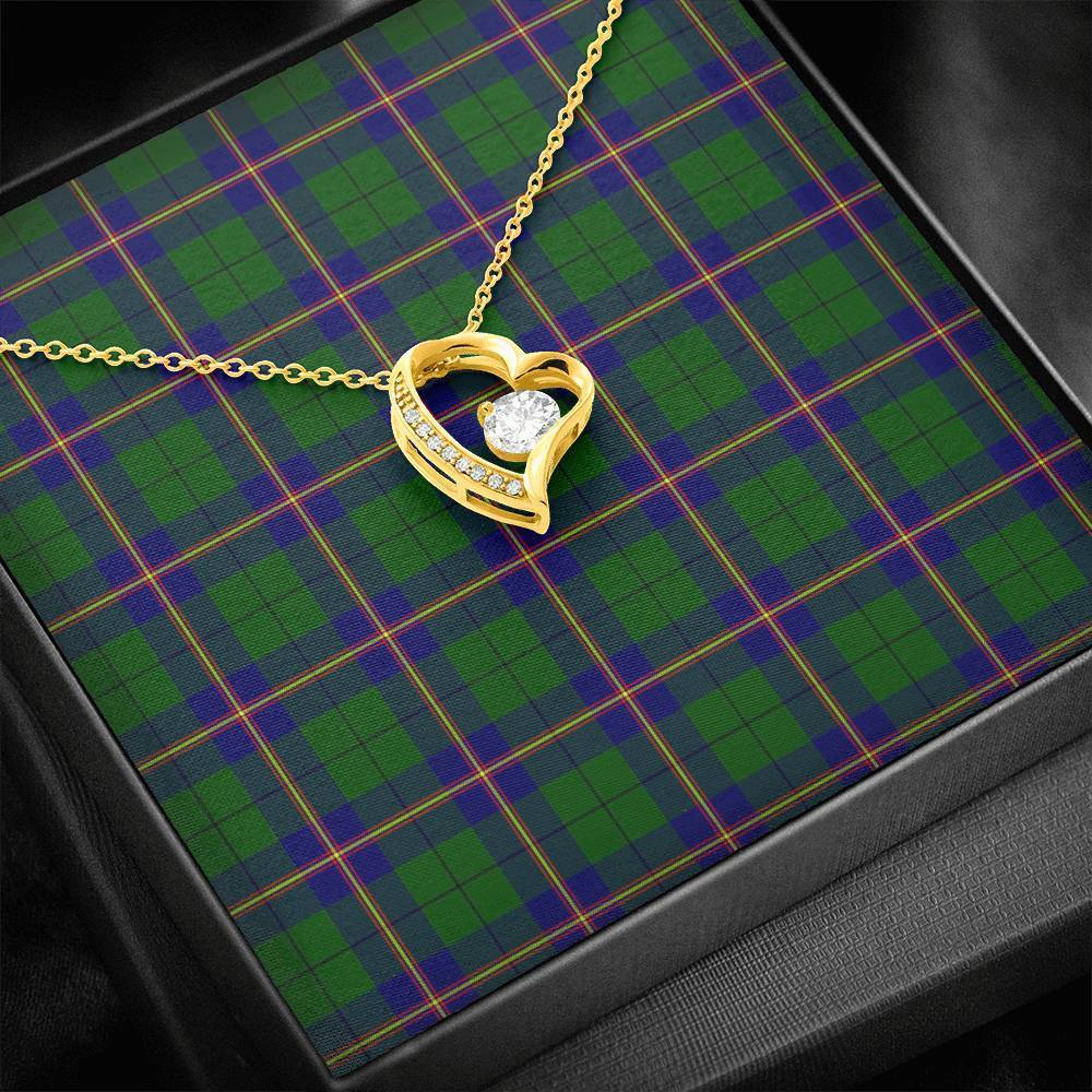 Carmichael Modern Tartan Necklace - Forever Love Necklace