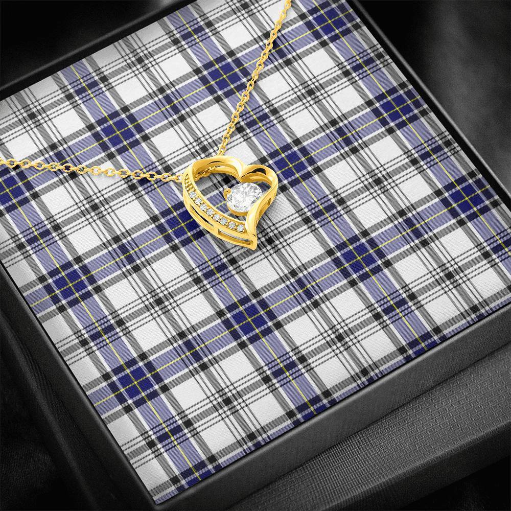 Hannay Modern Tartan Necklace - Forever Love Necklace