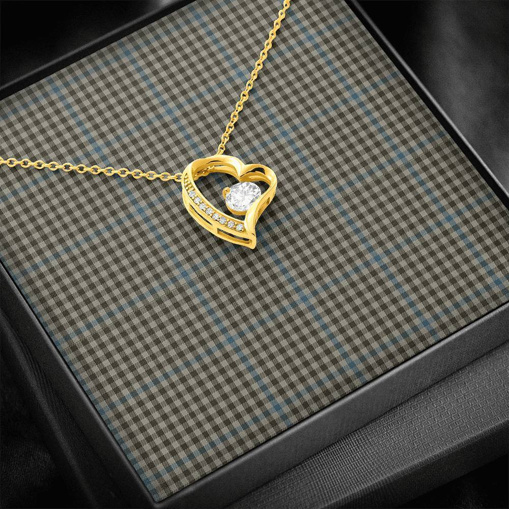Haig Check Tartan Necklace - Forever Love Necklace